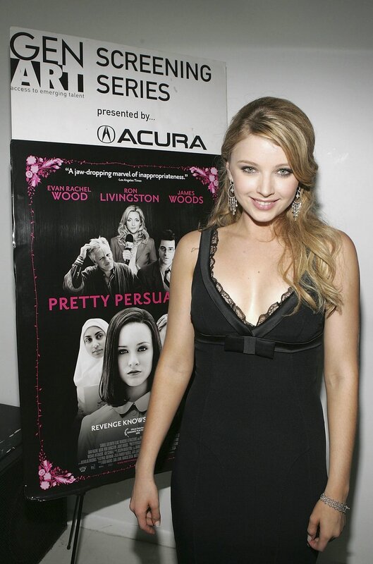 Actress at movie premiere
