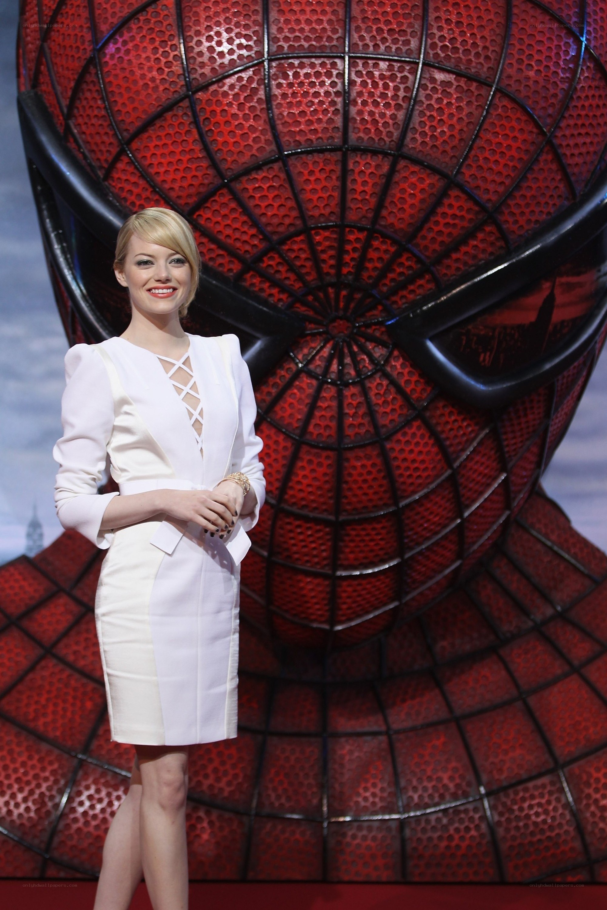 Actress at Spider-Man event