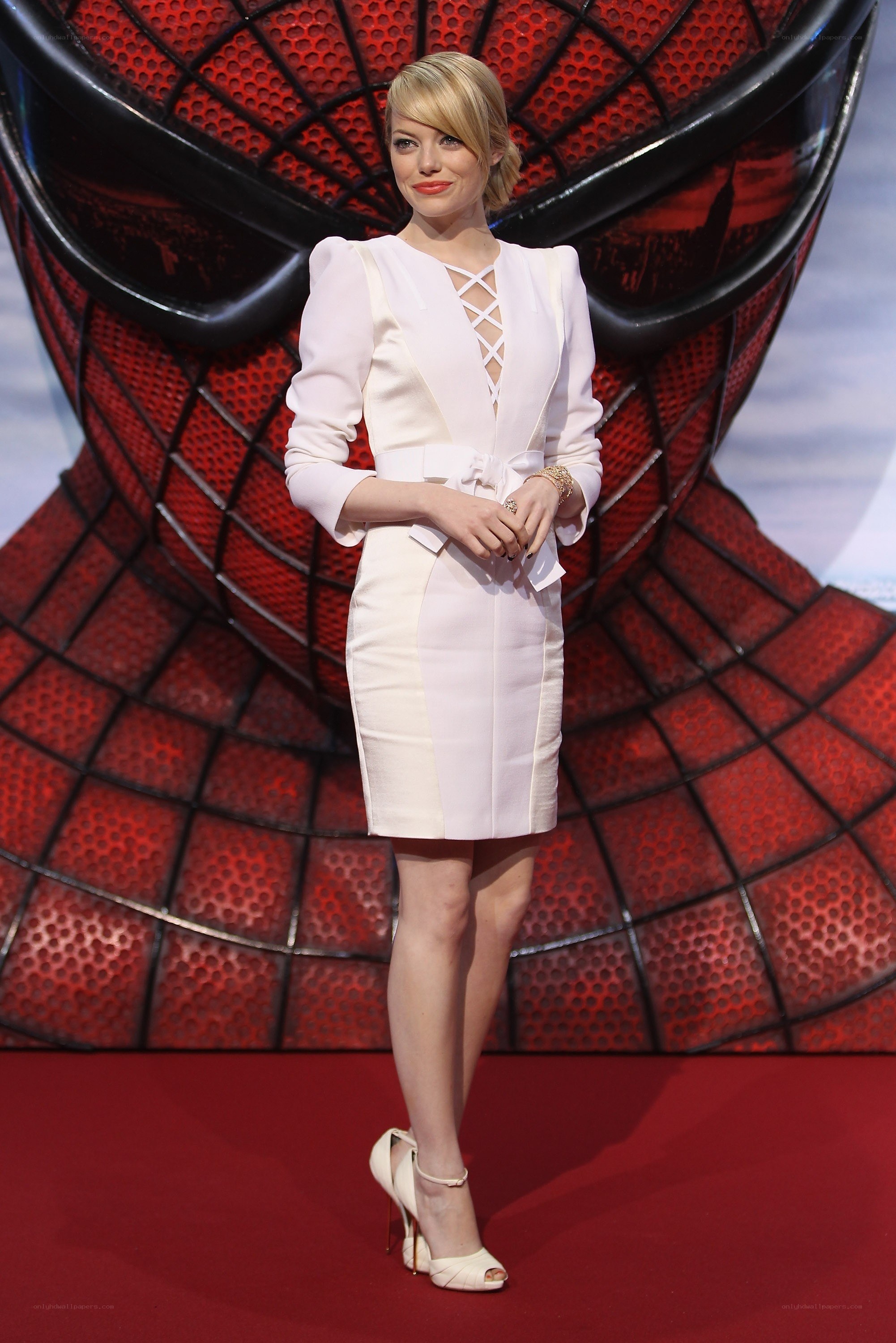 actress at spider-man event