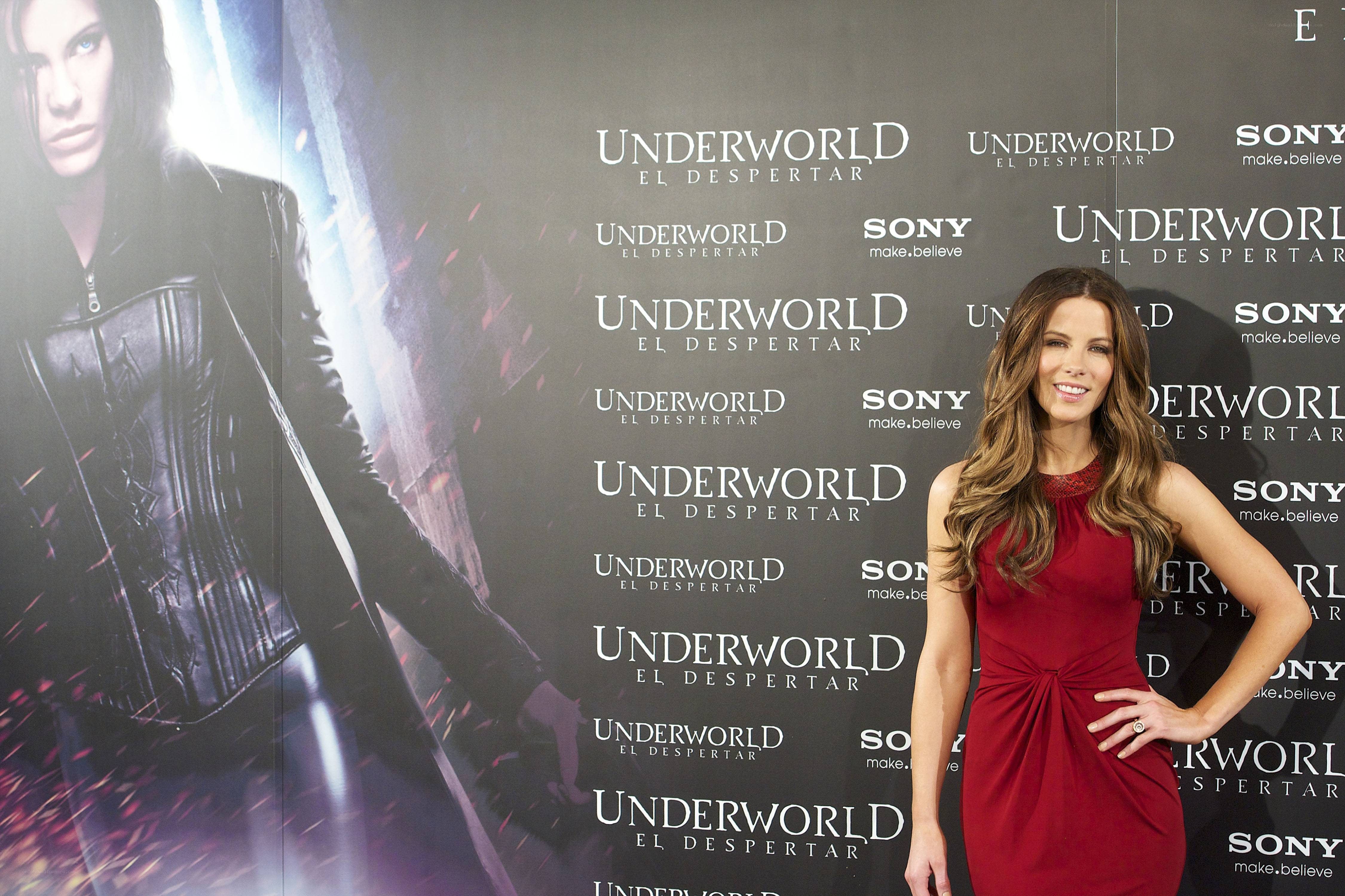 Actress at Underworld premiere