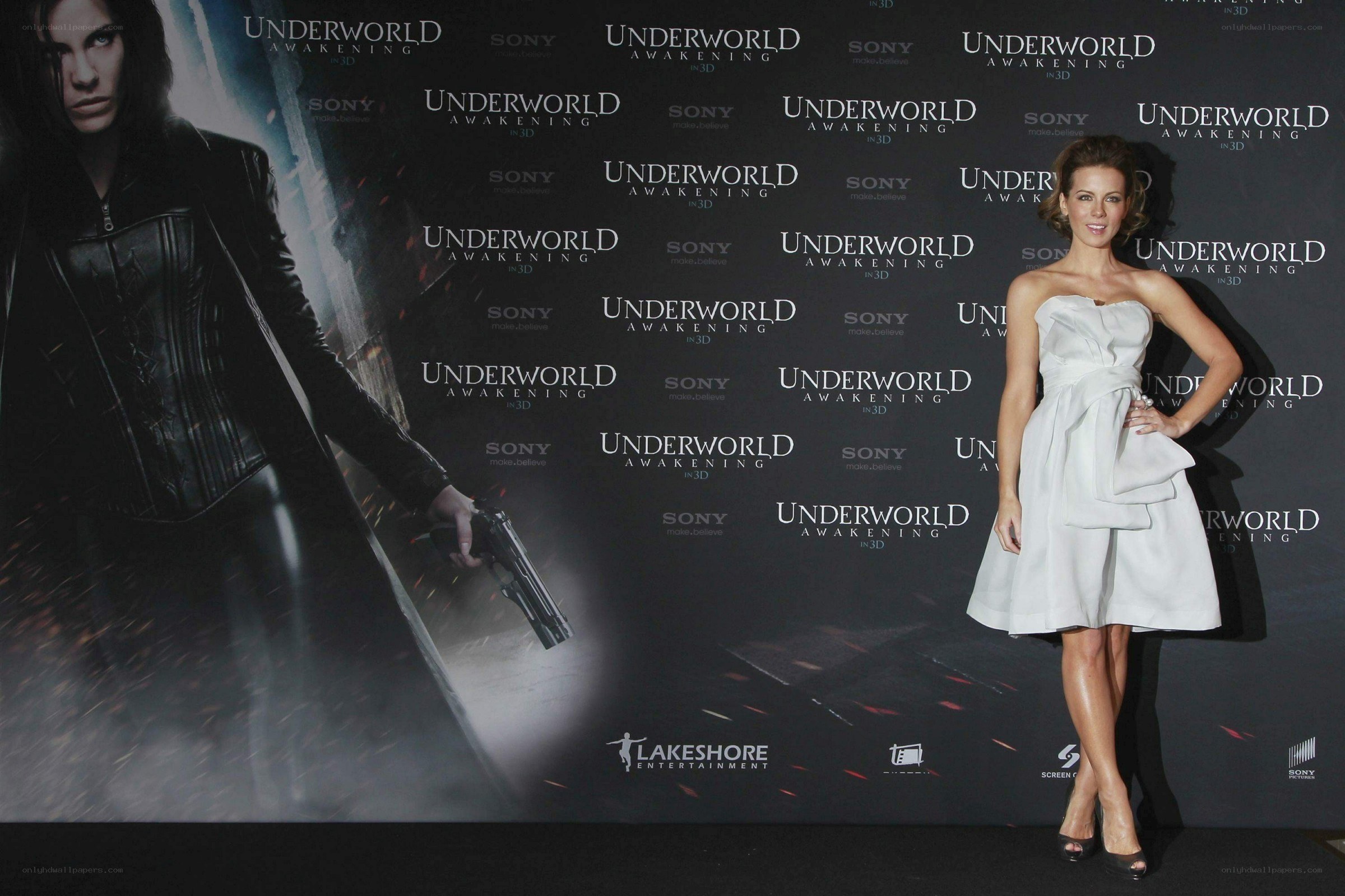 Actress at Underworld premiere