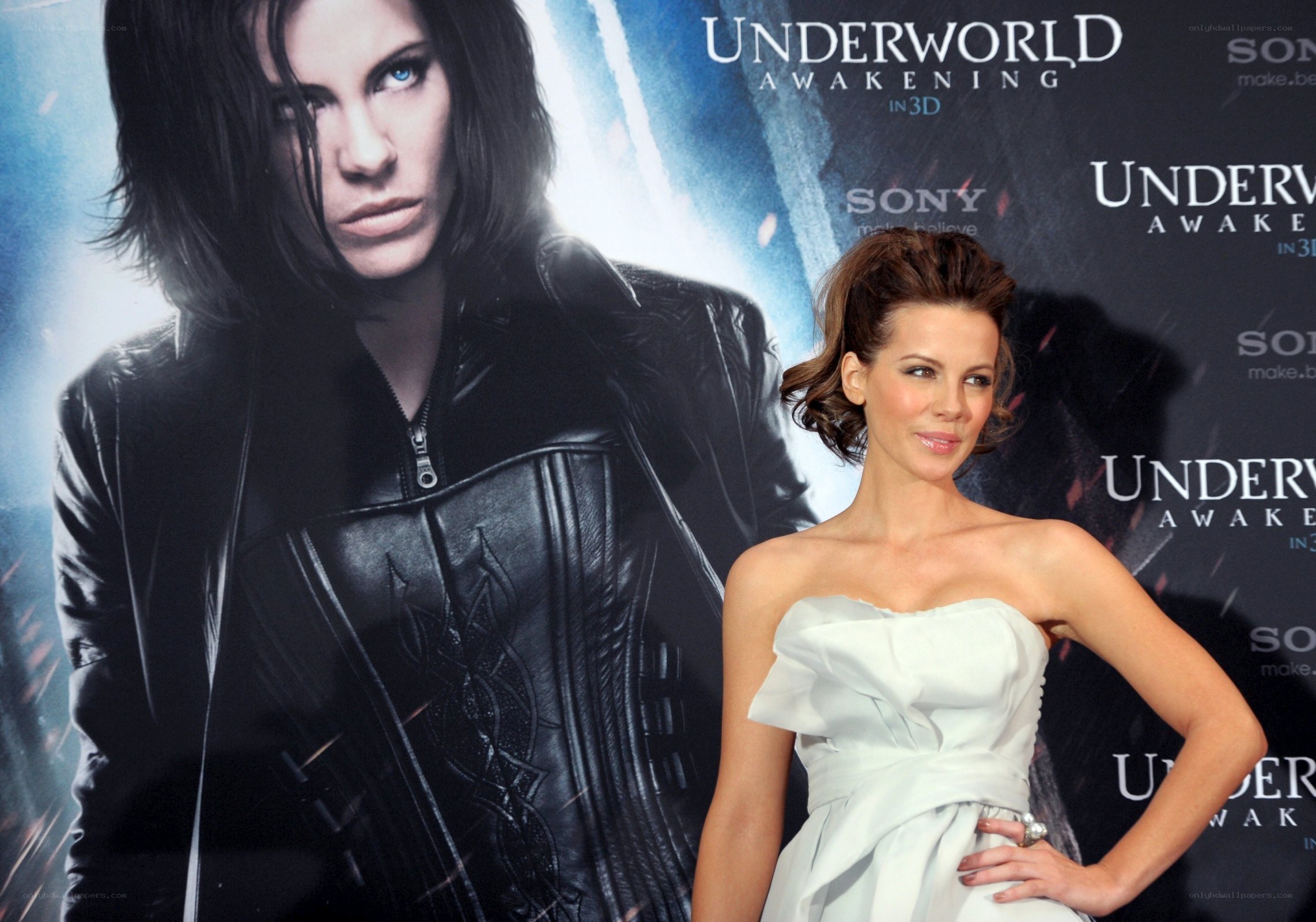 Actress at Underworld premiere