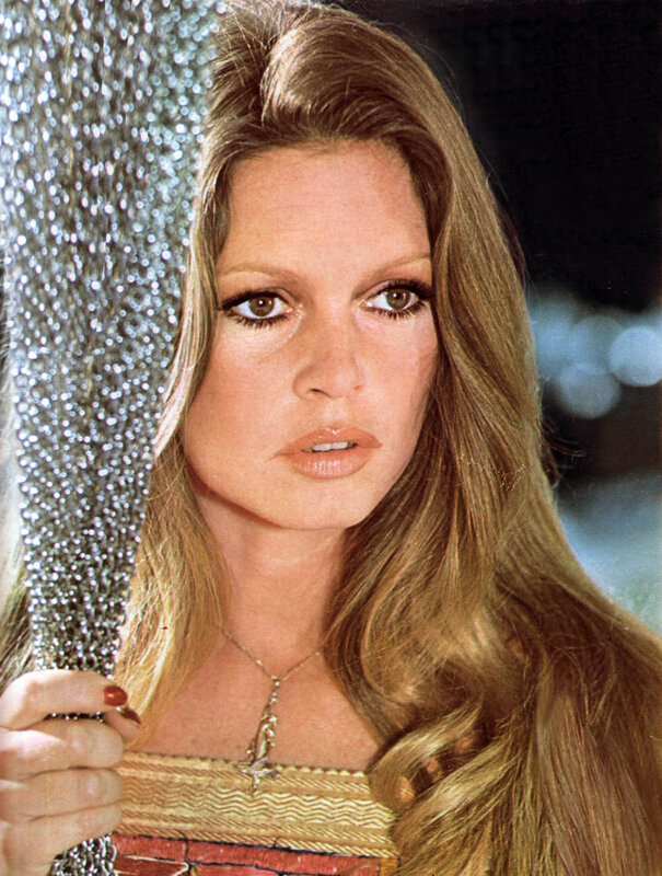 Actress holding a sword
