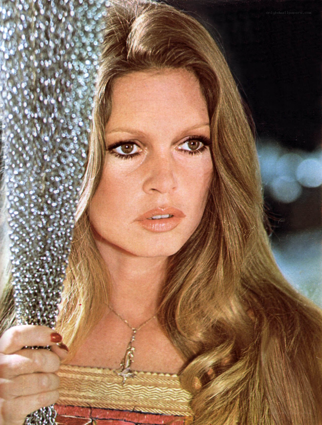 Actress holding a sword