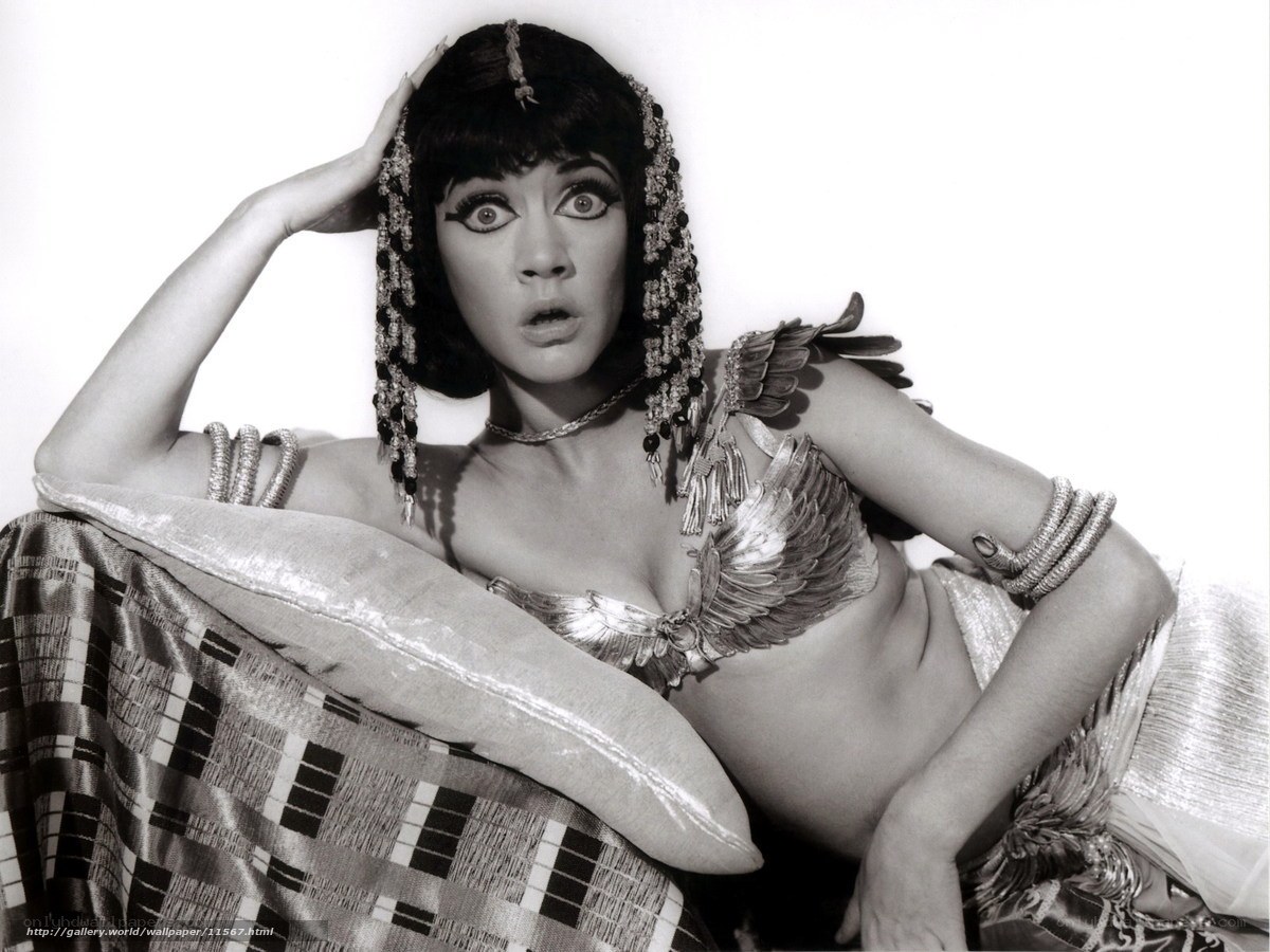 Actress in Egyptian costume