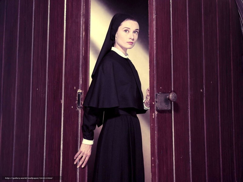 actress in nun's habit