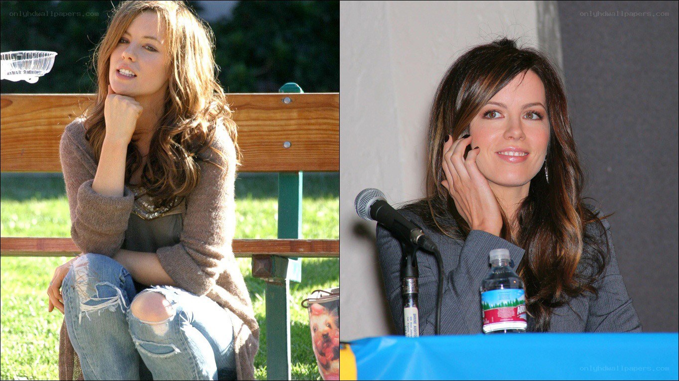 actress in two settings