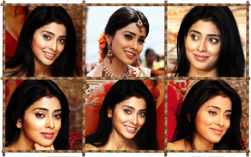 Actress portrait collage