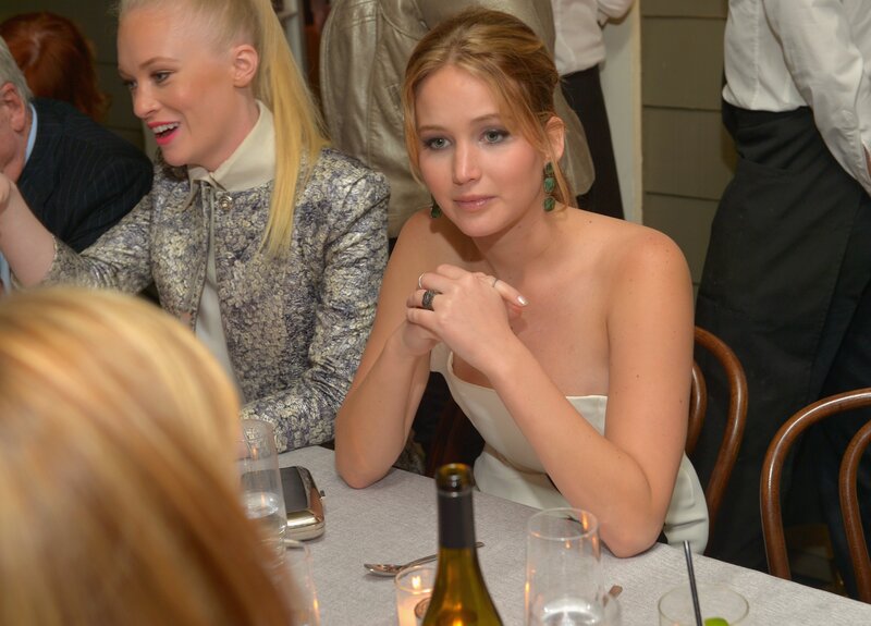Actresses at a dinner event