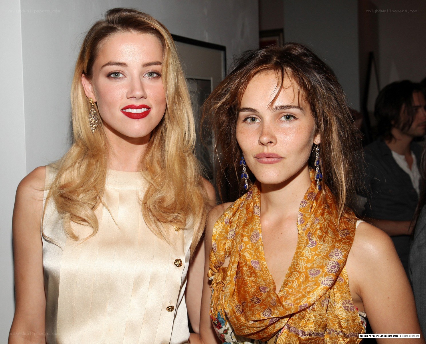 Actresses at a social event