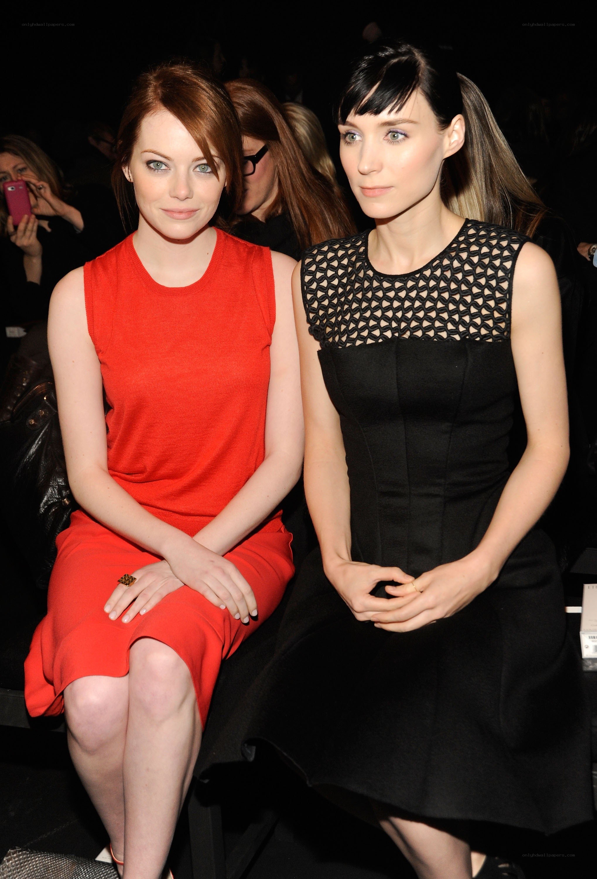 Actresses at fashion event