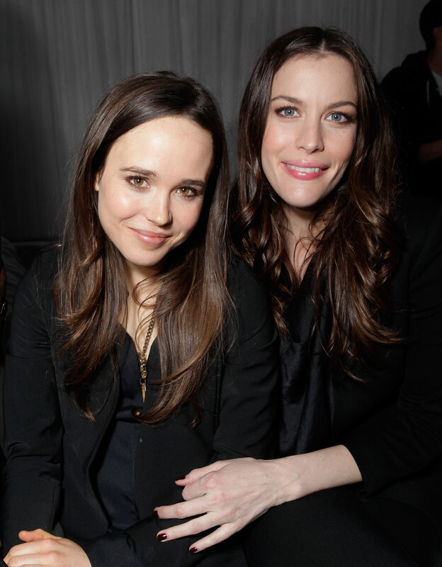Actresses at fashion event