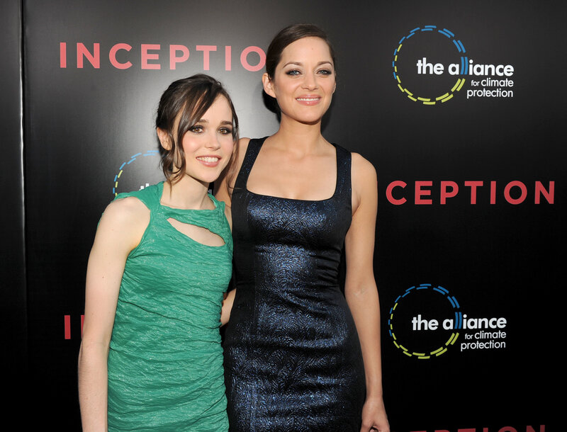 Actresses at Inception premiere