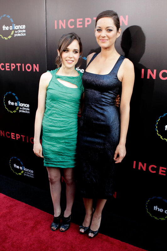 Actresses at Inception premiere