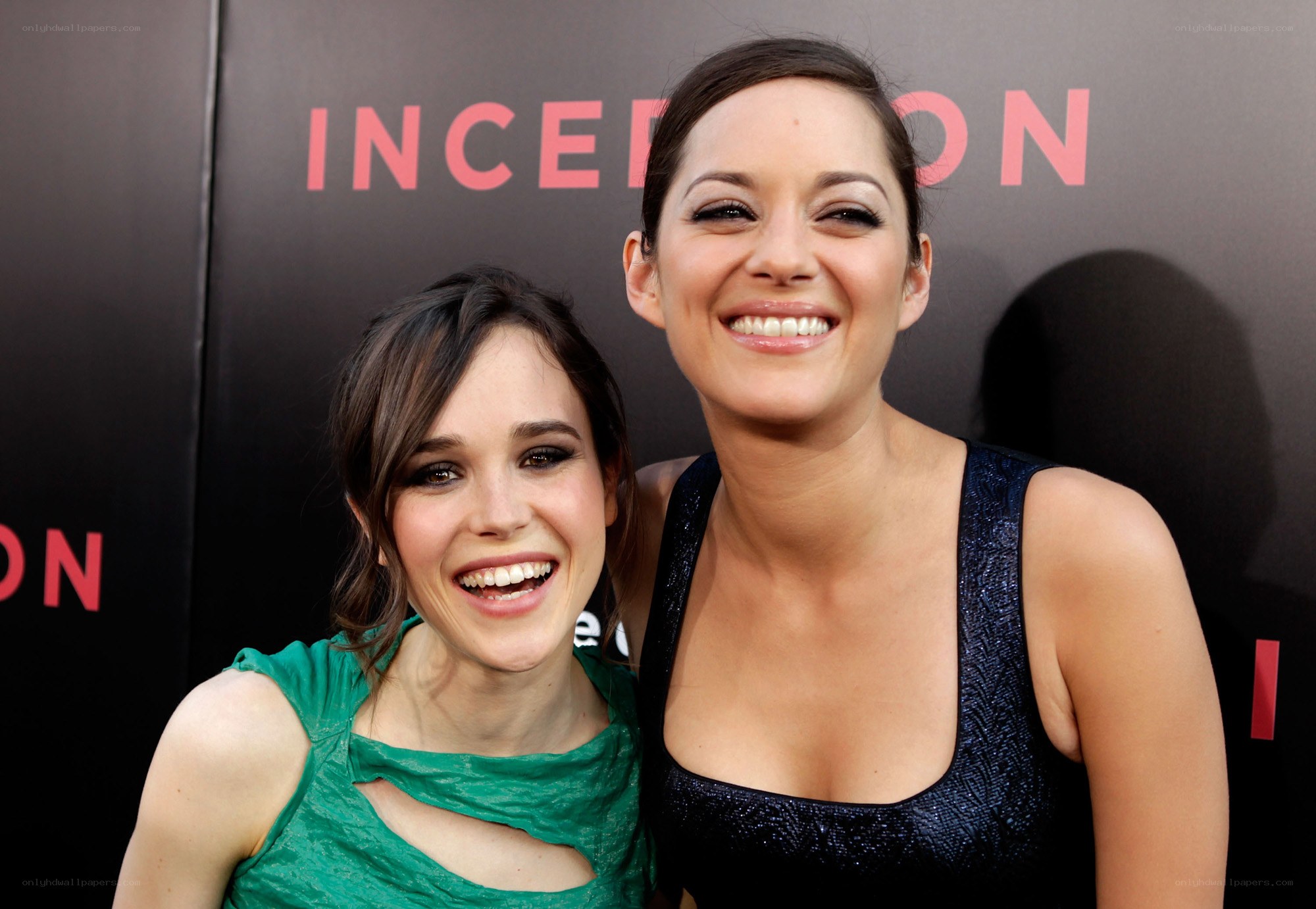 Actresses at Inception premiere