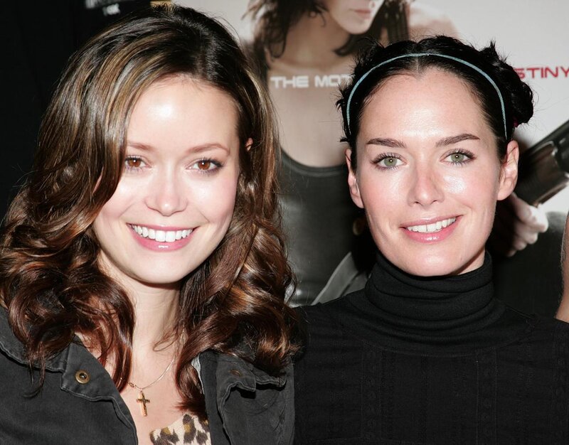 Actresses at movie premiere