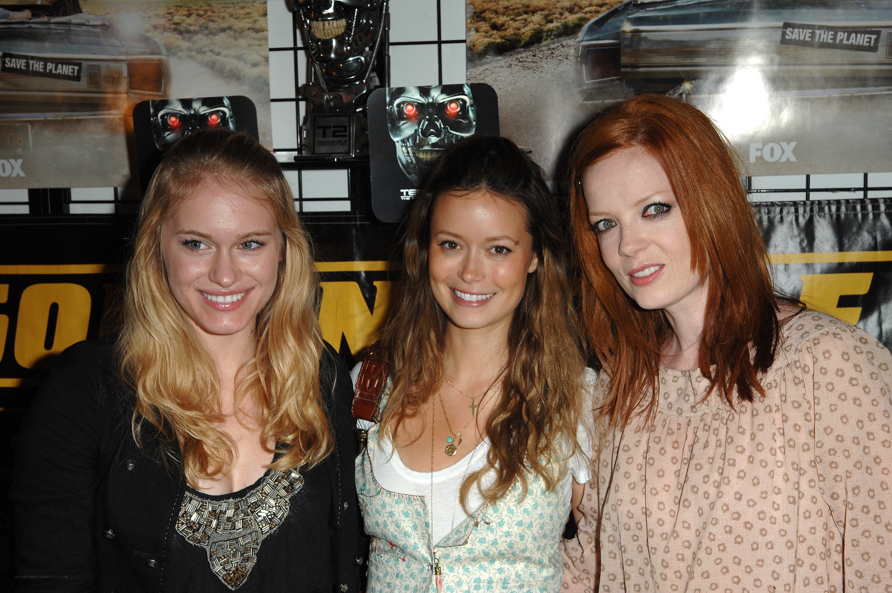 Actresses at Terminator event