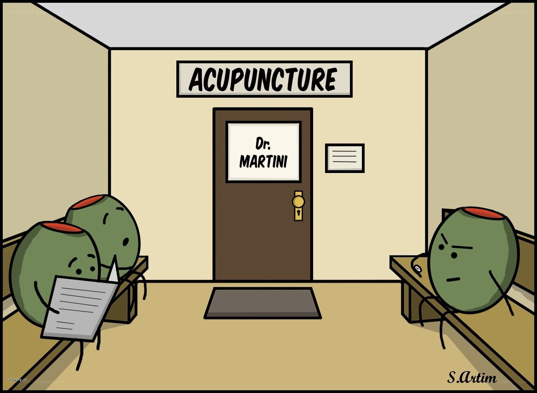 Acupuncture Office Waiting Room