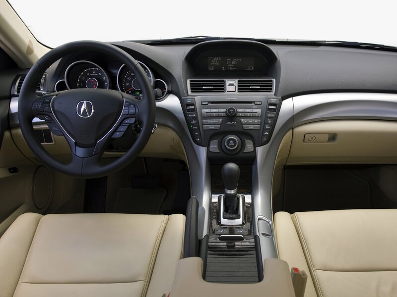 Acura Car Interior — Beige, Neutral