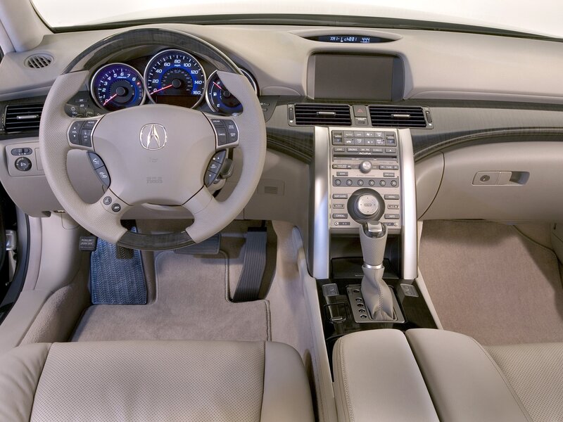 Acura Car Interior — Beige