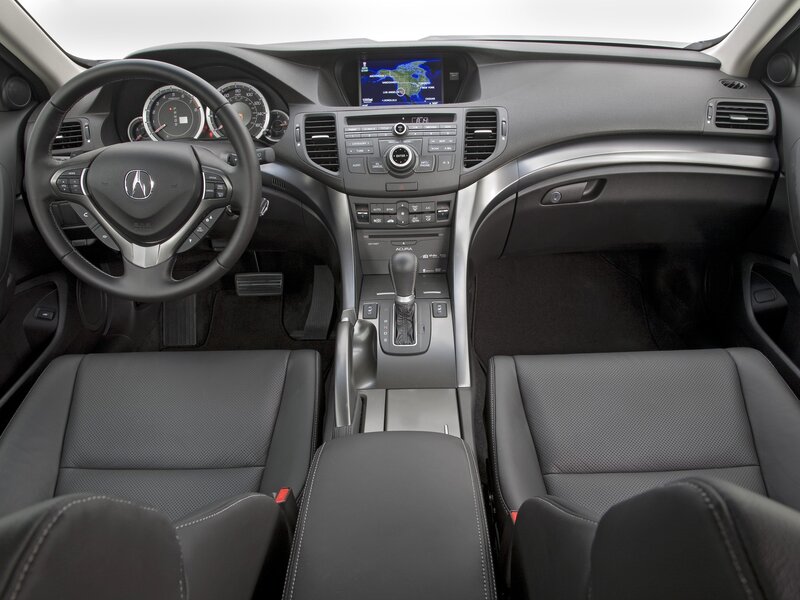 Acura Car Interior — Black, Neutral, Photograph