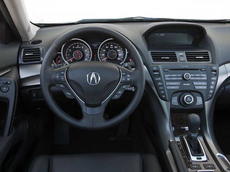 Acura Car Interior — Black