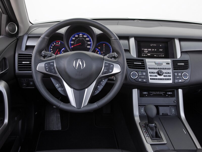 Acura car interior dashboard
