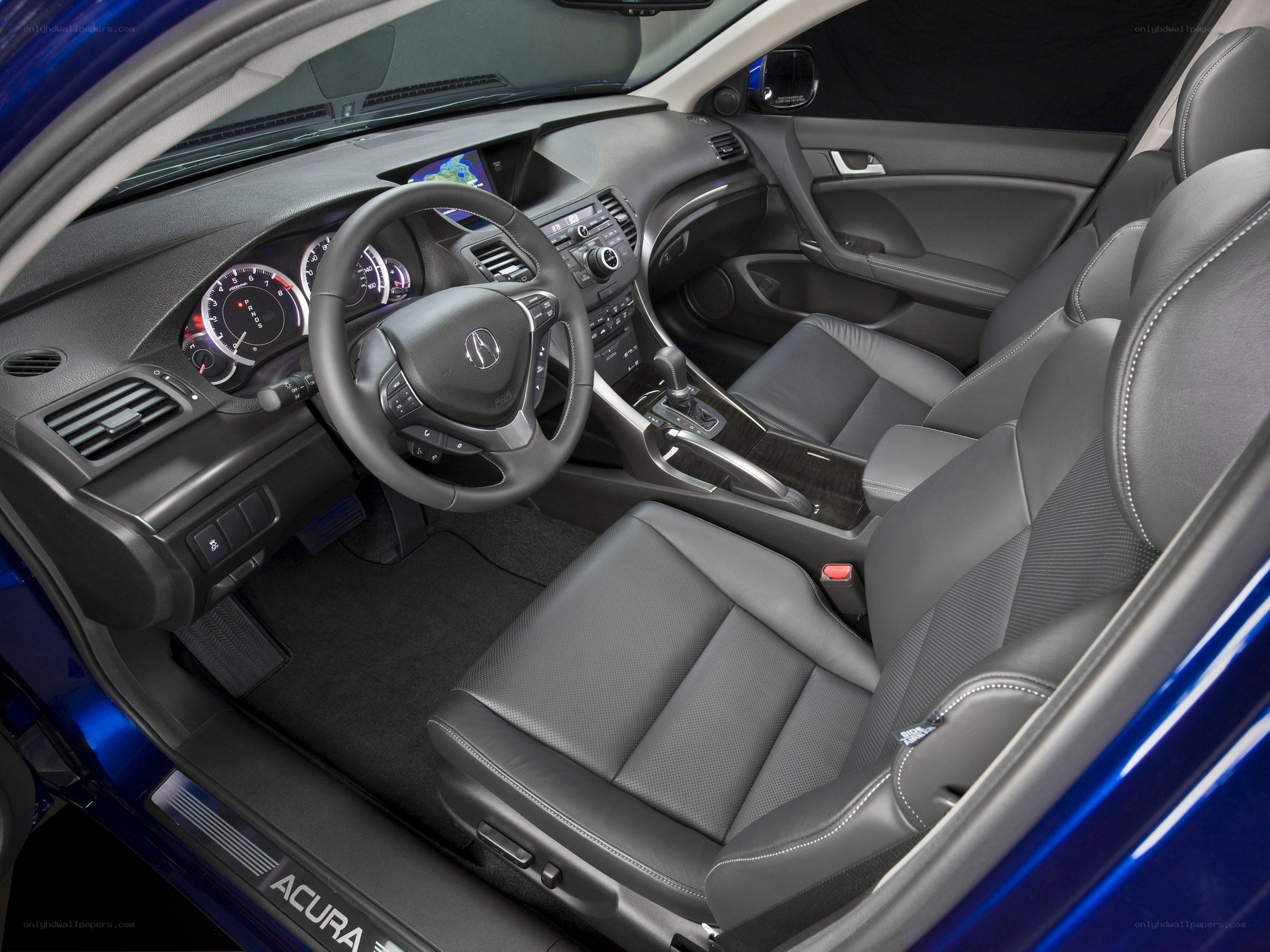 Acura car interior