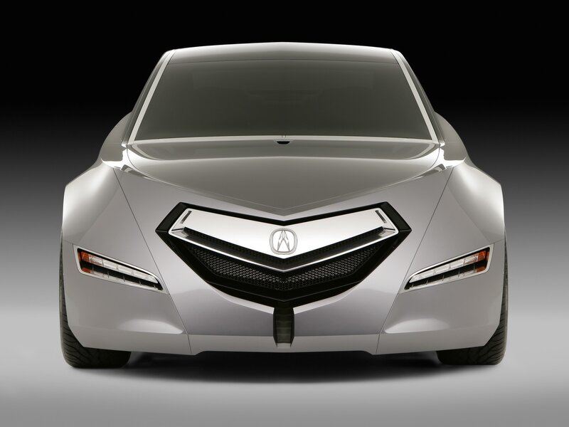 Acura concept car front view