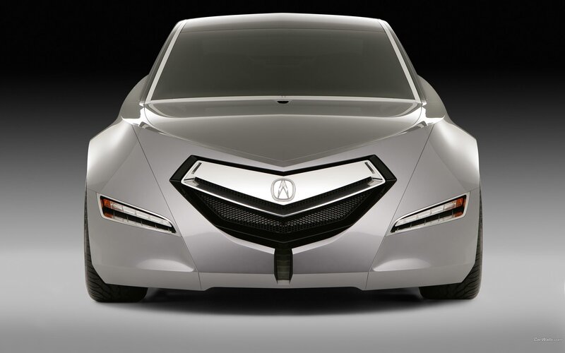 Acura concept car front view