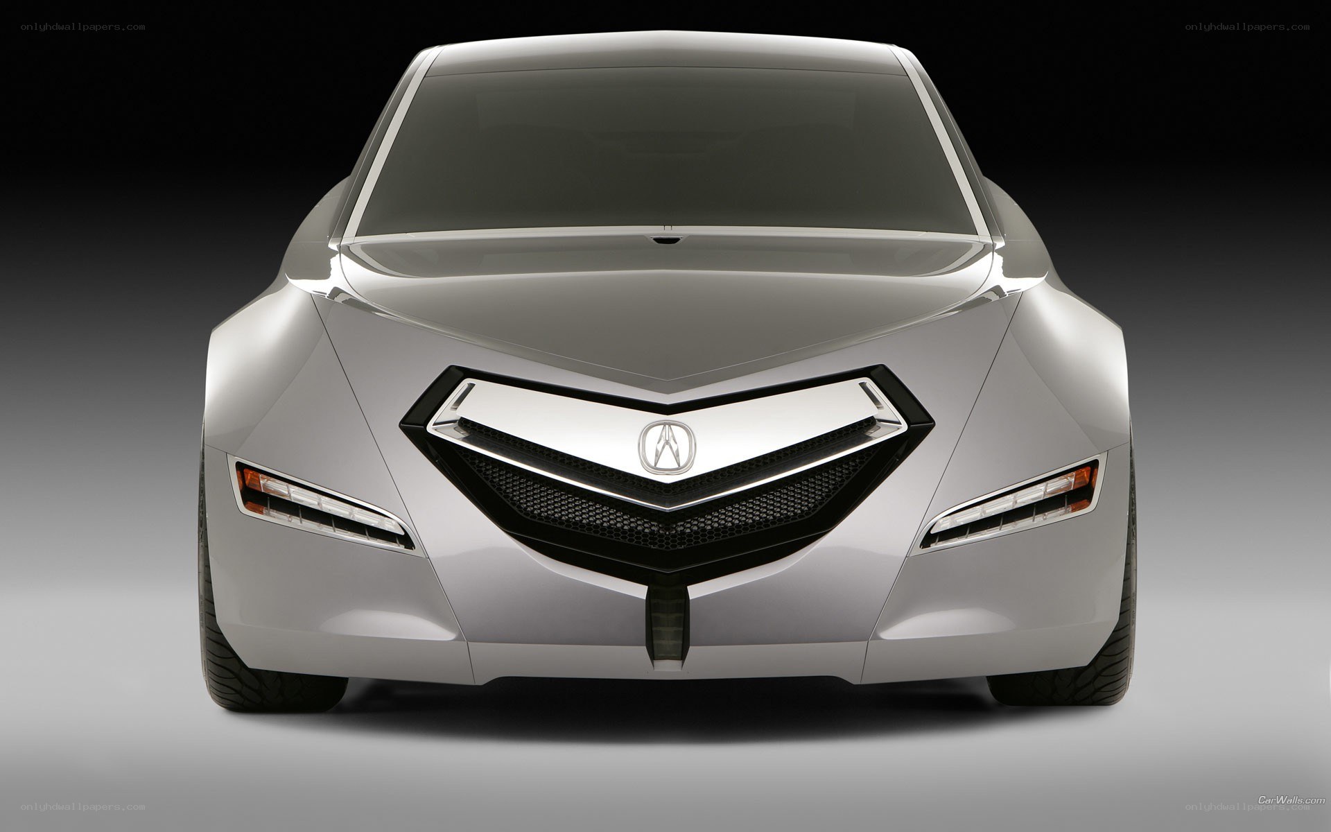Acura concept car front view