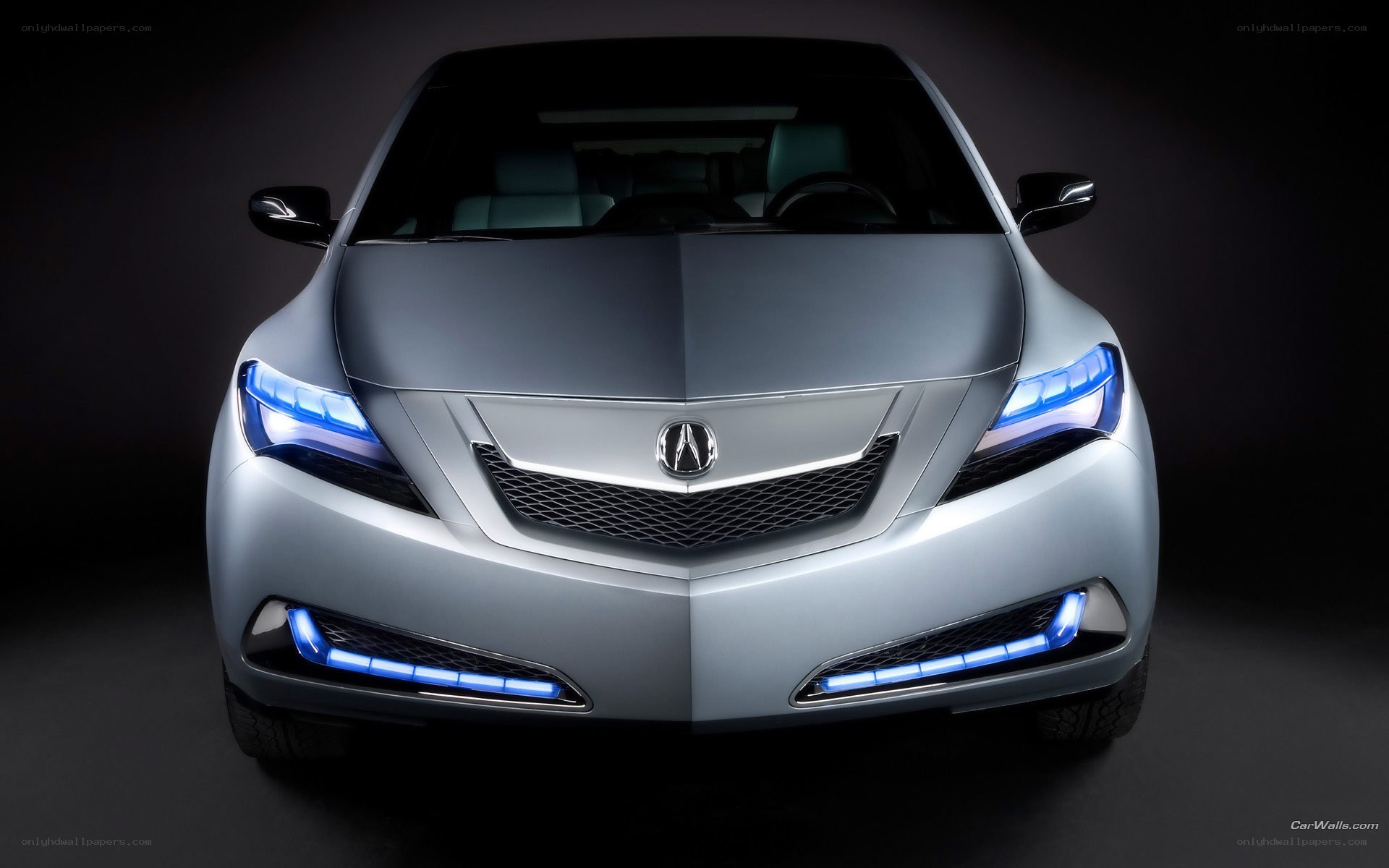 Acura concept car front view