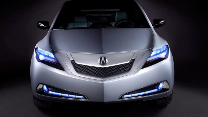 Acura concept car front view