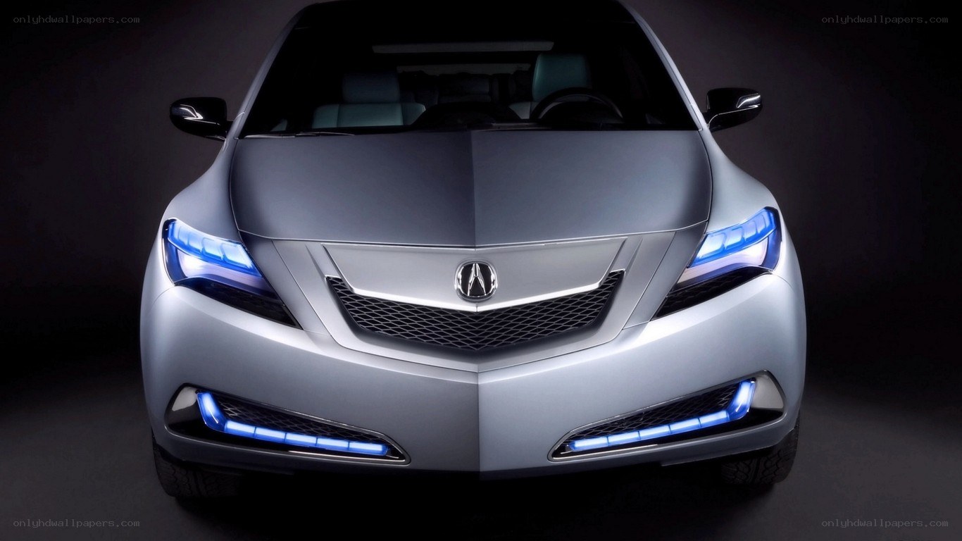 Acura concept car front view