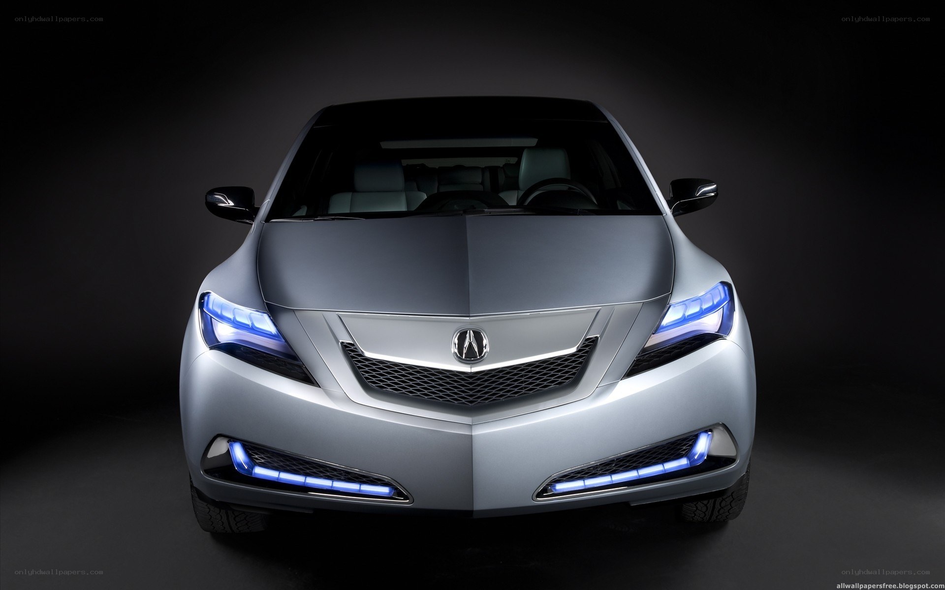 Acura concept car front view
