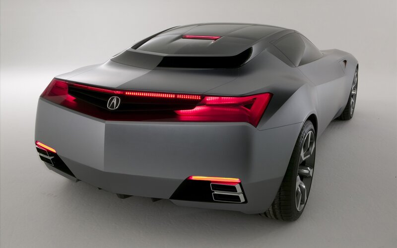 Acura Concept Car Rear View