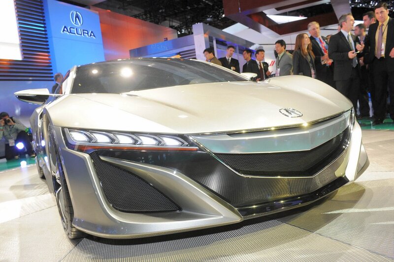 Acura Concept Car — Silver