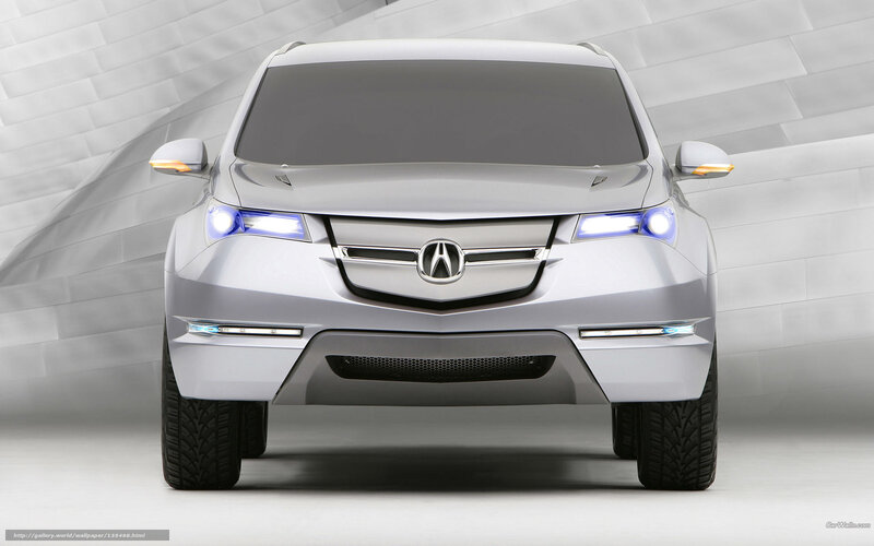 Acura Concept Vehicle Front View