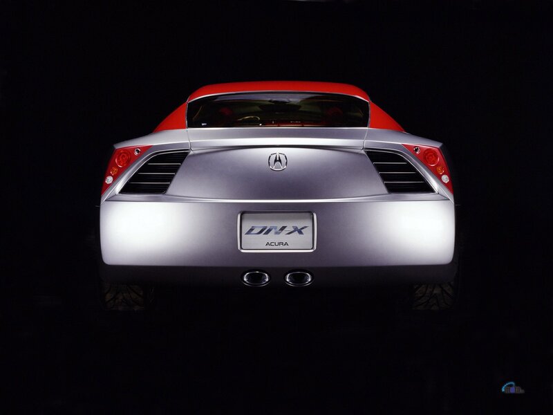 Acura DN-X concept car rear view