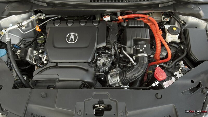 Acura Engine Bay — Black