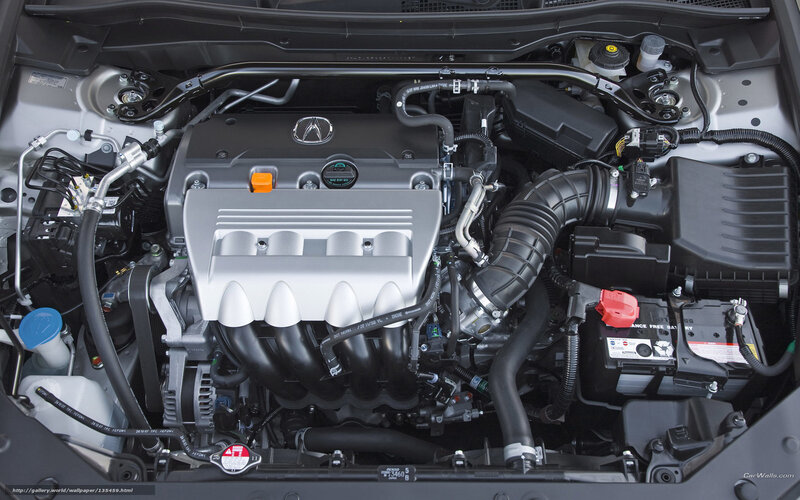 Acura engine bay