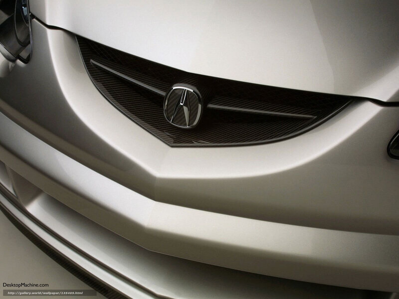 Acura grille close-up