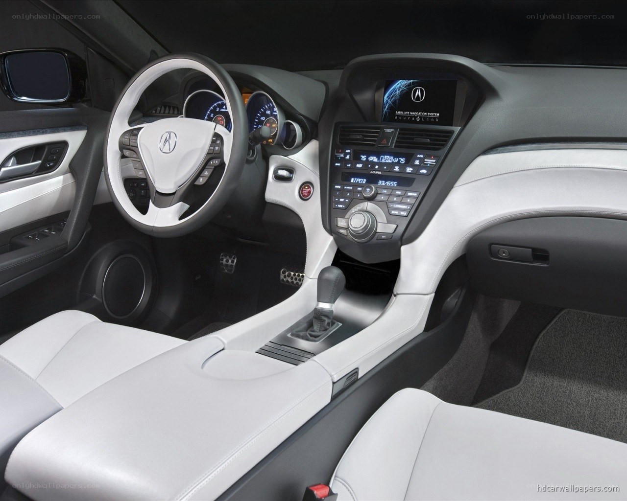 Acura interior dashboard