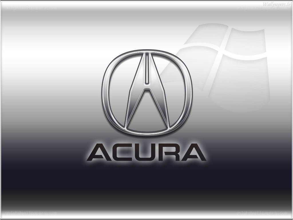 Acura logo on gradient background
