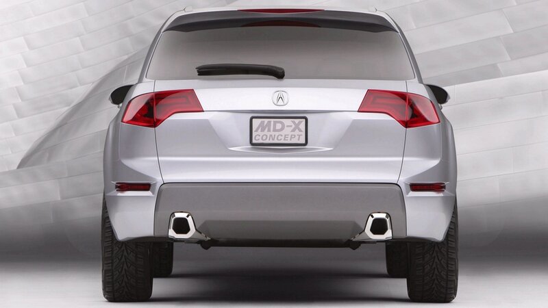 Acura MD-X Concept rear view