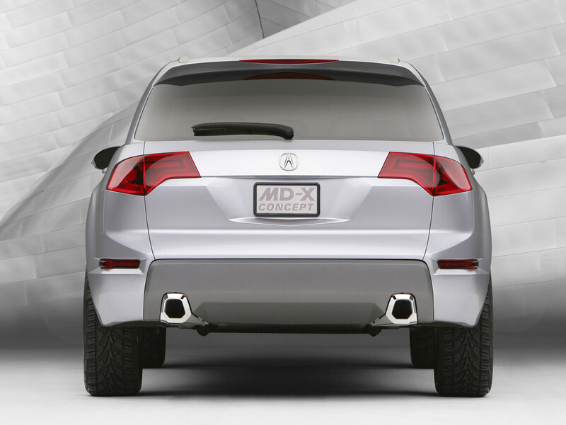 Acura MD-X Concept rear view