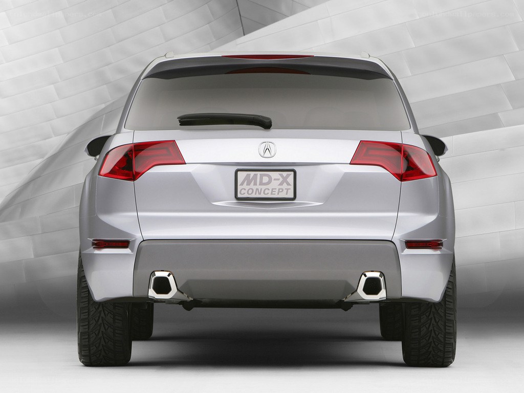 Acura MD-X Concept rear view