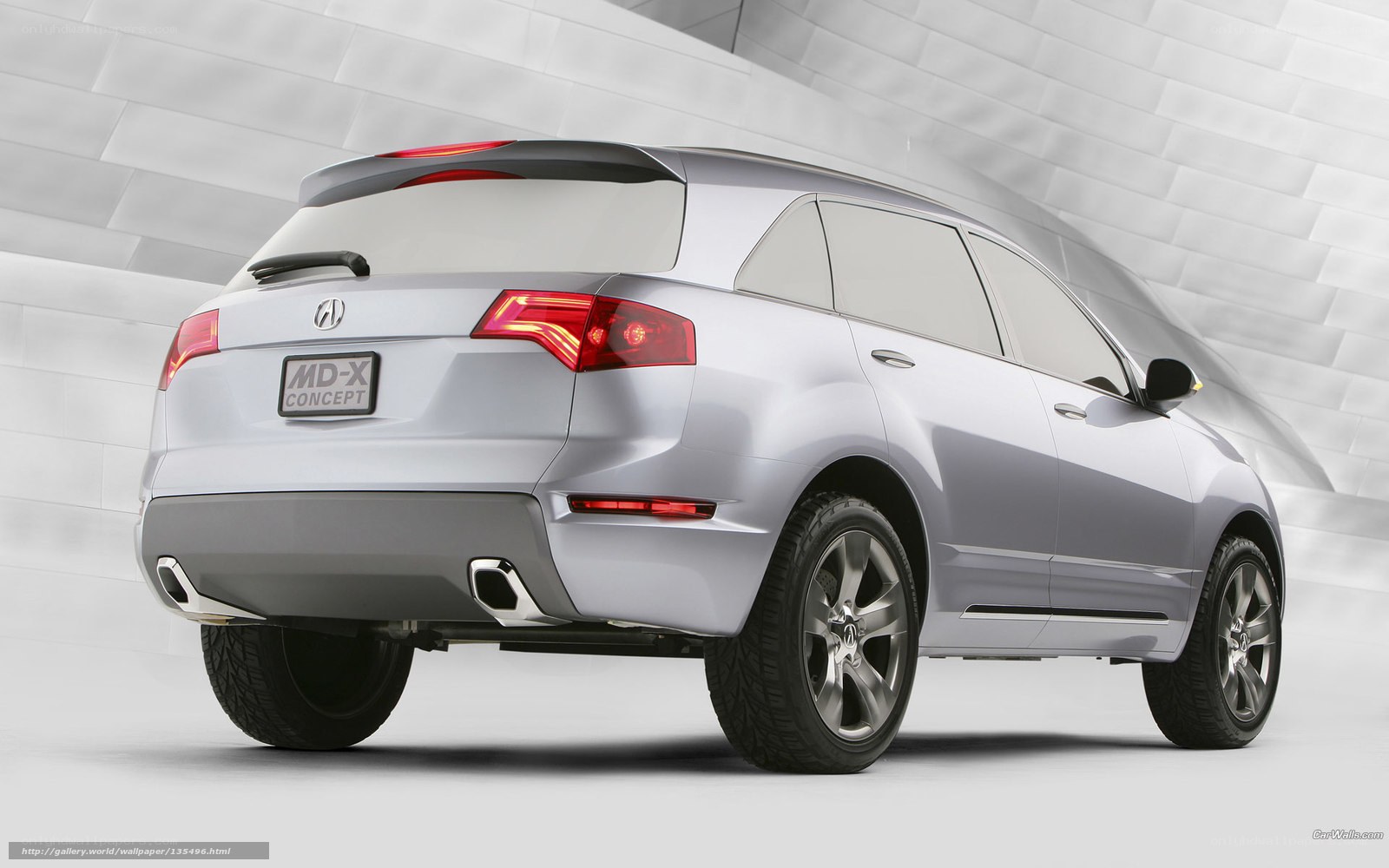 Acura MD-X Concept rear view