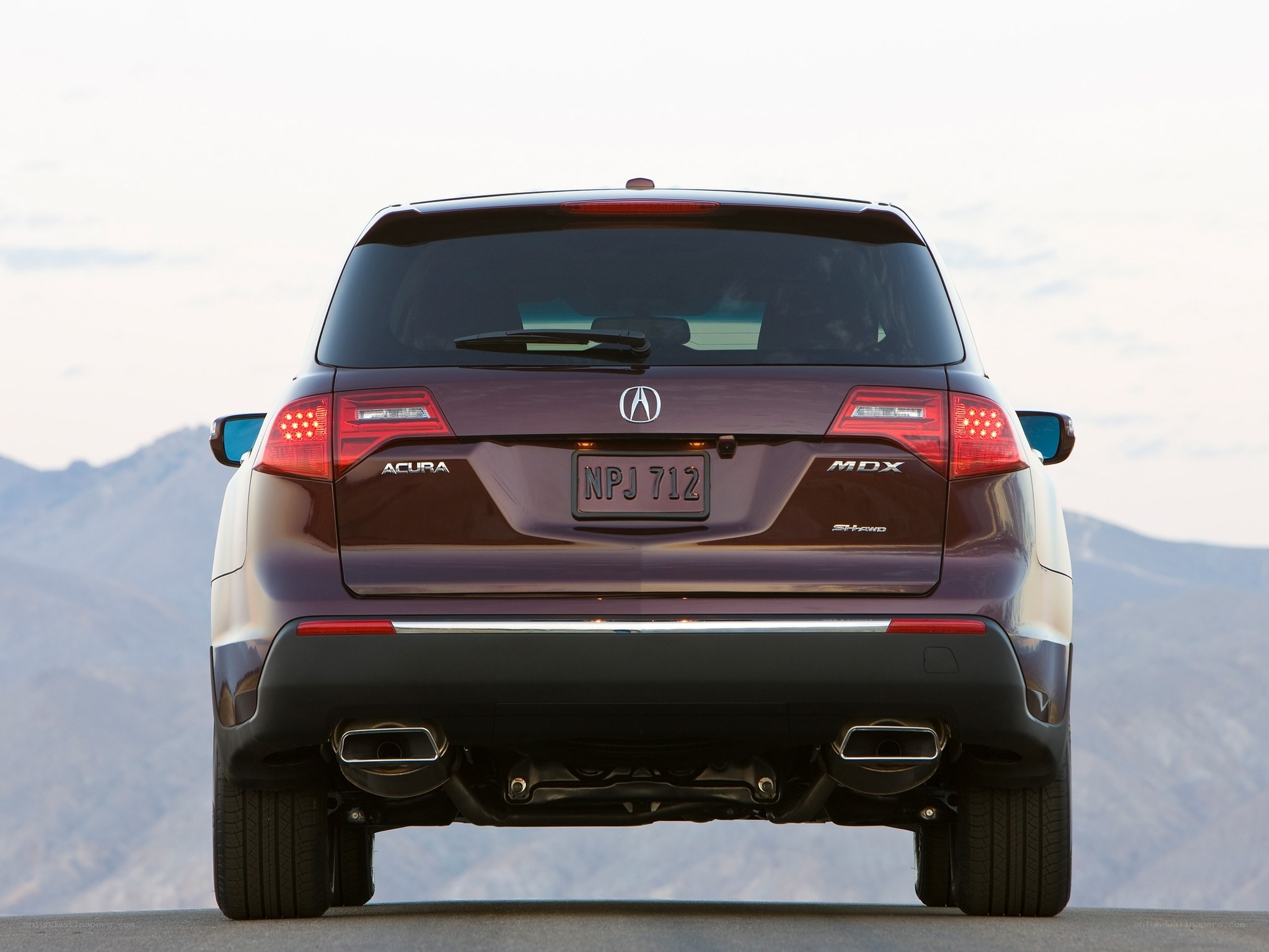 Acura MDX rear view