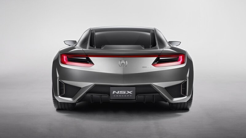 Acura NSX Concept Car — Gray, Neutral